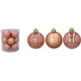 Molarem Home Set od 12 kuglica za božićno drvce – 5 cm, roza | shoptok.hr