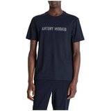Antony Morato Majice s kratkimi rokavi MMKS02703 FA100240 Modra Cene