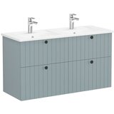 Vitra ROOTG120GINTS Root Groove 120 x 47 cm dvojni umivalnik z omarico | Shoptok.si