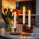 SOULBAY Set 10 Polnilnih LED sveč z daljinskim upravljalnikom in polnilno postajo | Shoptok.si