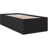  Okvir za krevet crni 100x200 cm konstruirano drvo | shoptok.hr