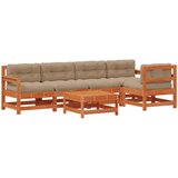  Set lounge namještaja za vrt 6 pcs Voštanosmeđa | Eponuda.ba