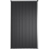  Vrtno spremište antracit 161 x 89 x 161 cm od pocinčanog čelika | Eponuda.com