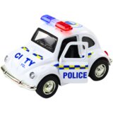 Classic Police Car 1:38 Drive Lights Sounds White | shoptok.hr