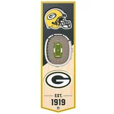 Drugo Green Bay Packers 3D Stadium Banner slika