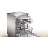 Bosch SMS6ZCI16E, Serie 6, stojni stroj, pomivalni 60 cm, nerjavno jeklo, Home Connect, Zeolit | Shoptok.si