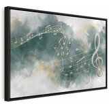  Slika - Melody of the Psalm (1 Part) Wide 90x60 U crnom drvenom okviru | shoptok.hr
