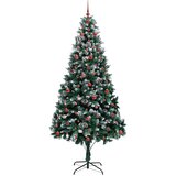  Umjetno božićno drvce Zelena 240 cm PVC i Čelik i Plastika | shoptok.hr