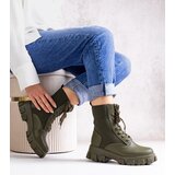 Gemre Green ankle boots with elastic upper Zogba | shoptok.hr