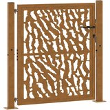  Vrtna vrata 100x100 cm Otporna na vremenske uvjete Čelik s Trakom Dizajn | shoptok.hr