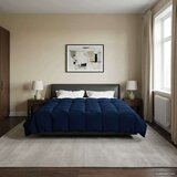 Puni Polna celoletna prevleka Temno modra 200 x 220 cm Mikrovlakna, (5000284545) | Shoptok.si