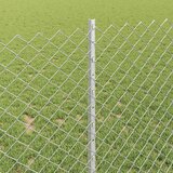  Ograda od lančanih veza s postom 10 x 1 m Vruće pocinčani čelik | shoptok.hr