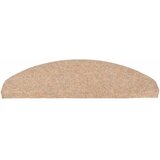  Samoljepljivi otirači za stepenice 15 kom 65x22,5x3,5 cm bež | shoptok.hr