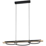 Eglo viseća lampa BOYAL LED 101 cm crna hrast 99625 u