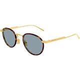Bottega Veneta BV1389S 002 ONE SIZE (48) Zlata/Modra | Shoptok.si