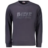muški zip-up sweatshirt plavi