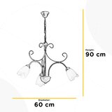  ONLI - Luster na lancu ODINO 3xE14/6W/230V | Eponuda.com