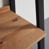 Bessagi Home regal juno, hrast, kovina | Shoptok.si