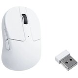 KEYCHRON M4 Brezžična Miška, BT / 2.4GHz, 8000 Hz, Bela / M4-A24, (5000129567) | Shoptok.si