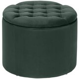 CARRYHOME TABURE, les, tekstil zelena Cene
