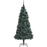  Umjetno božićno drvce s lampicama i setom kuglica Zelena 180 cm | Eponuda.com
