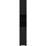  Kupaonski ormar Crna 30 x 35 x 192 cm Konstruirano drvo & Metal | Eponuda.com