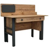 Hanah home Radni sto Valerin Atlantic Pine Anthracite | Eponuda.com