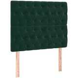 Box spring krevet s madracem tamnozeleni 90x190 cm baršunasti | shoptok.hr
