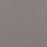 vidaXL Box spring postelja z vzmetnico taupe 90x200 cm blago | Shoptok.si