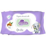 Violeta vlažne maramice Baby vlažne maramice 56/1 Sensitive Care s bademovim mlijekom 56 kom Cijene