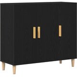  Kreveta Crni hrast 90 x 34 x 80 cm Konstruirano drvo | shoptok.hr
