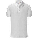 Fruit Of The Loom White Men's T-shirt Iconic Polo 6304400 Friut of the Loom Cene