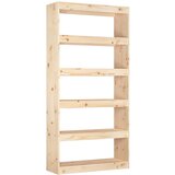 Furnova Knjižna omara/pregrada 80x30x167,4 cm trdna borovina, (21950868) | Shoptok.si