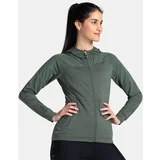 Kilpi Women's technical sweatshirt MEMPHIS-W Dark green