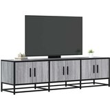 vidaXL TV ormarić sivi Sonoma 150x35x41 cm Konstruirano drvo i metal Cijene