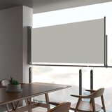 vidaXL uvlačiva bočna tenda za terasu 60 x 300 cm krem Cijene