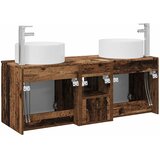 Set ormarića za kupaonicu 3 kom. Staro drvo | shoptok.hr