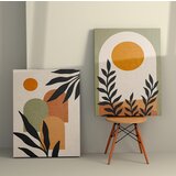 Wallity 2KNV4273 - 50 x 70 multicolor decorative canvas painting (2 pieces) | ePonuda.com