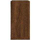 vidaXL Zidne kockaste police 2 kom smeđi hrast 30x15x30 cm | shoptok.hr
