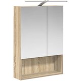  Kupaonski ormar s ogledalom Sonoma hrast 50 x 14,5 x 70 cm | shoptok.hr
