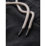 Ombre Men's shorts with elastic waistband and wash effect - grey | shoptok.hr