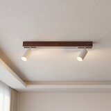 Brilagi LED spot svetlo SELE 2xGU10/30W/230V + LED/15W bela/dekor hrasta | Eponuda.com