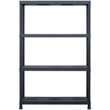  Stalci za pohranu 2 kom crni 220 kg 90 x 40 x 138 cm plastični | shoptok.hr
