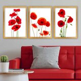 Wallity Set uramljenih slika 3AC_2128030, 3 Dela | ePonuda.com