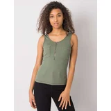 Italy Moda Top-DHJ-TP-13287.36P-khaki