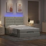  Otomanski krevet s madracima i LED 140x200 cm baršunasti | Eponuda.com