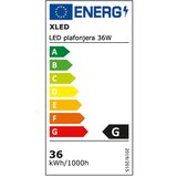 Xled LED plafonjera 36W Milky,350mm,4000K,3600Lm, Ra80, IP20 | ePonuda.com
