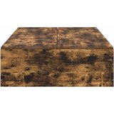  Krevet s ladicama Dimljeni hrast 90 x 190 cm Konstruirano drvo | shoptok.hr