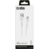 Sbs USB – Lightning Kabel 3m bijelo za i | shoptok.hr