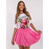 Italy Moda Skirt-MI-SD-2547.24-pink Cene